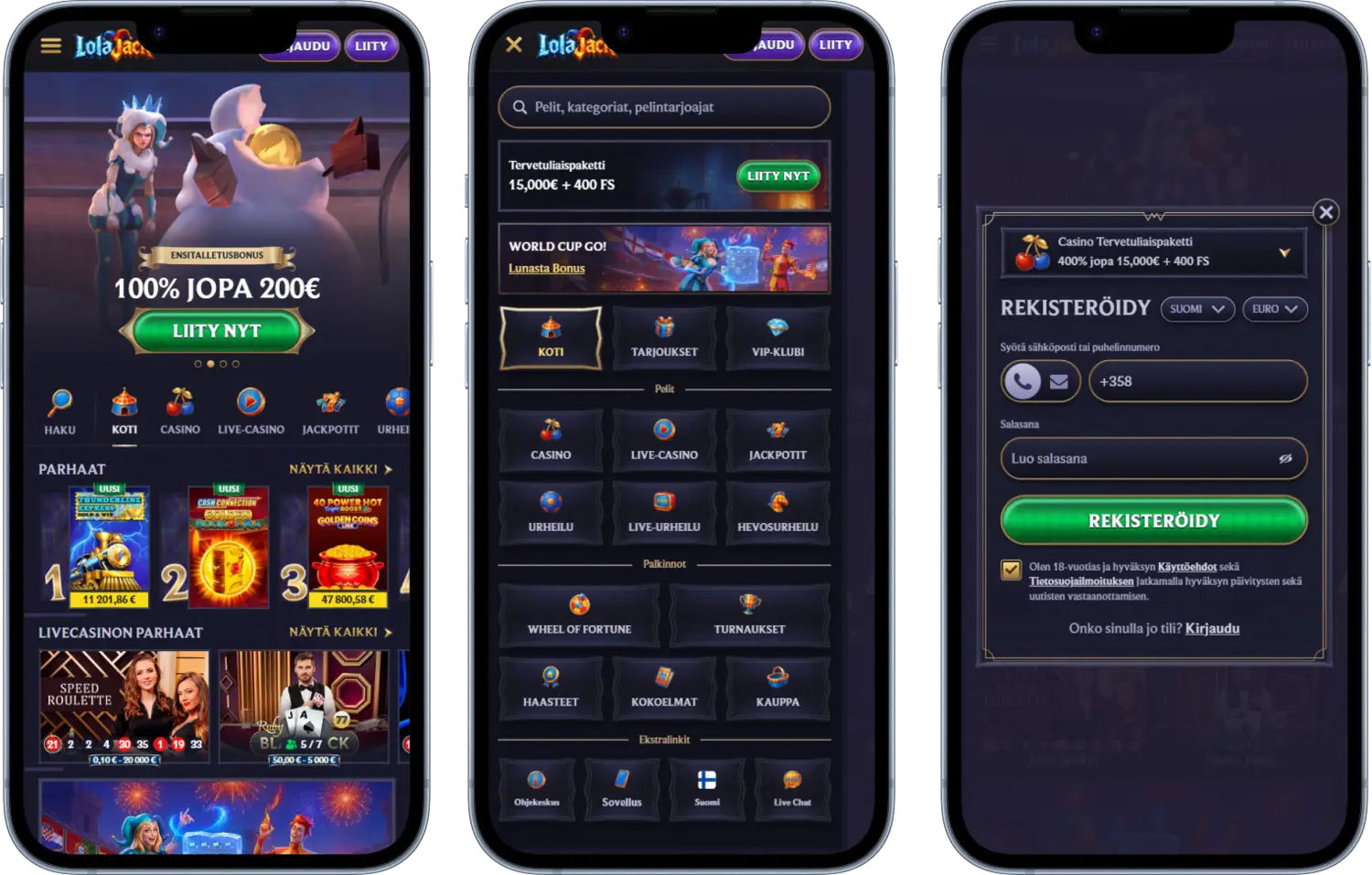 LolaJack Casino