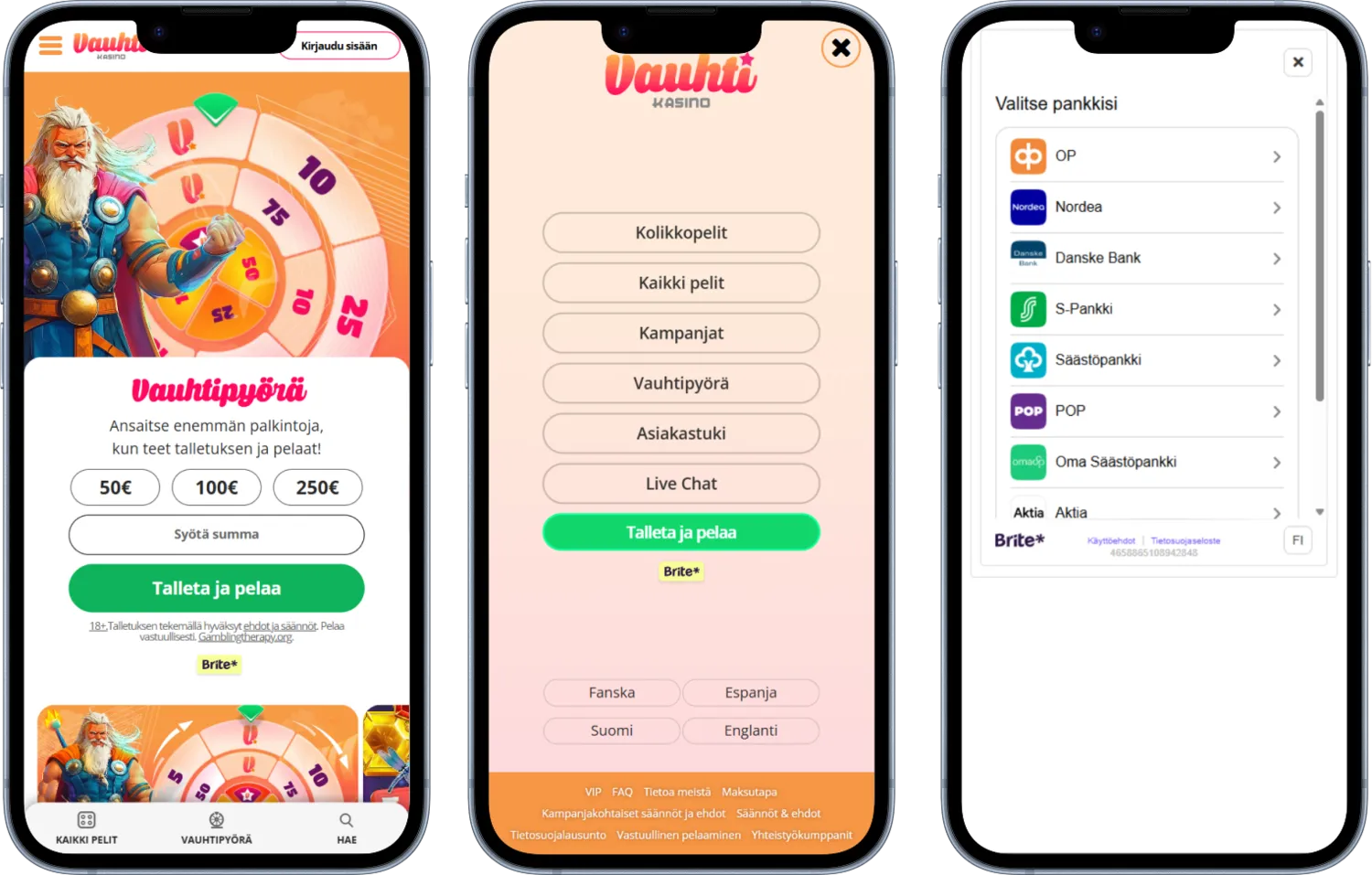 Vauhti Casino